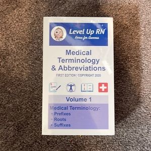 Level Up RN medical terminology & abbreviations volume 1